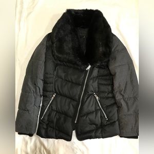 Buffalo by David Bitton Faux Fur Collar Jacket